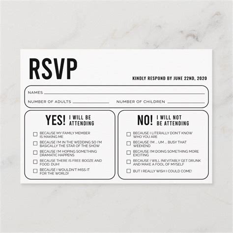RSVP enclosure .